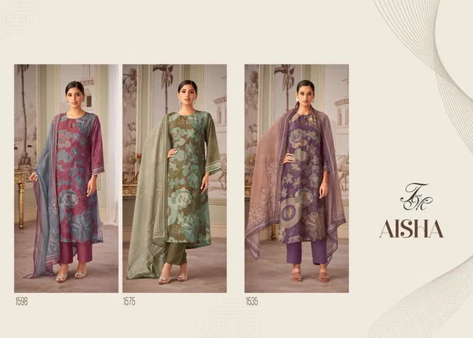 Aisha By T And M Tissue Digital Printed Salwar Kameez Wholesale Shop In Surat